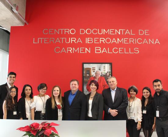El Centro documental de literatura iberoamericana Carmen Balcells festejó su primer año.