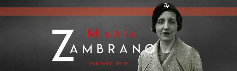 María Zambrano, escritora del mes, febrero de 2019