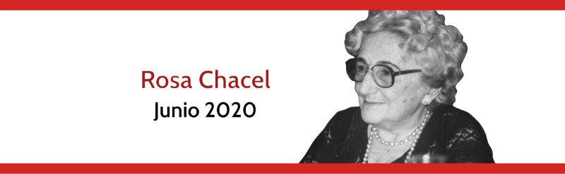 Rosa Chacel, autora del mes, junio de 2020