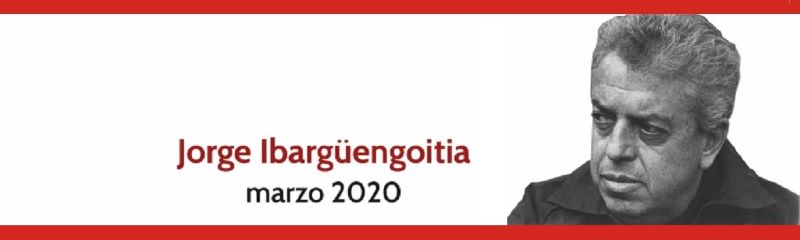 Jorge Ibargüengoitia , autor del mes, marzo de 2020