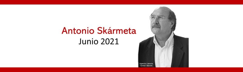 Antonio Skármeta, autor del mes, junio de 2021