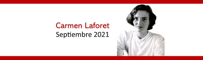 Carmen Laforet, autora del mes, septiembre de 2021