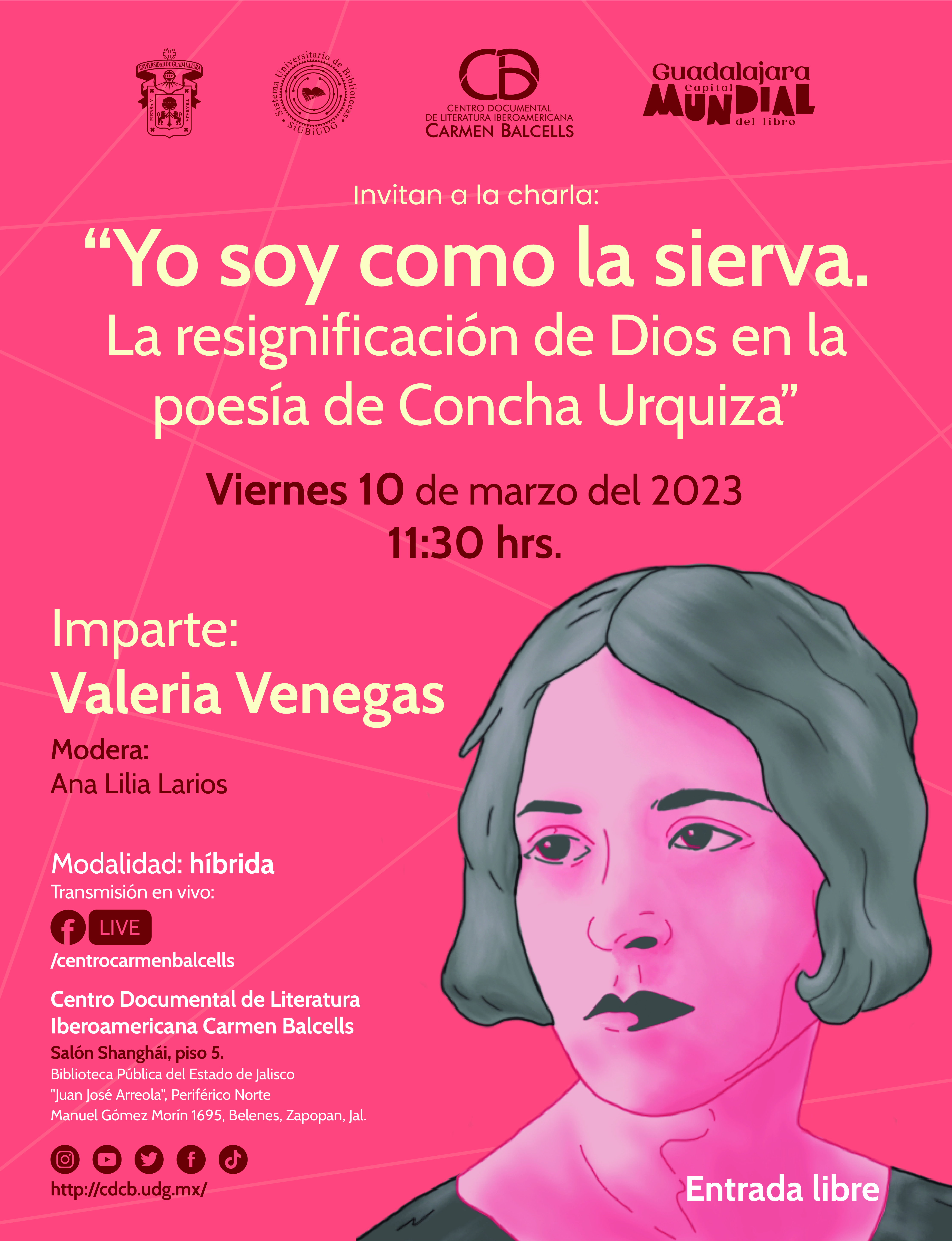 Charla sobre la obra de Concha Urquiza, por Valeria Venegas
