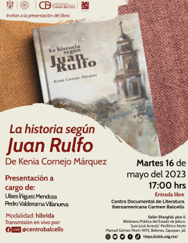 Se presentará libro en homenaje al natalicio de Juan Rulfo.