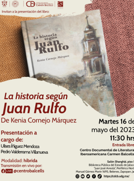 Presentación de libro en homenaje a Juan Rulfo.