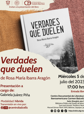 Presentación del más reciente libro de Rosa Ibarra.