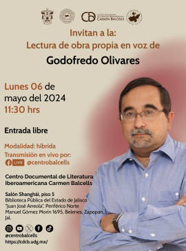 Lectura en voz propia de Godofredo Olivares 