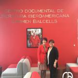 La doctora González junto a la doctora Ruiz