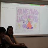 Se proyecta la portada del libro ¡Yo me pongo lo que quiera!