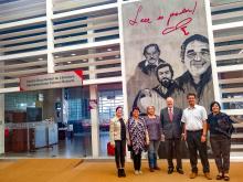 Visita del Director de la Biblioteca Pública del Estado de Jalisco, José Trinidad Padilla López