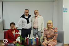 Fundación Pereira con la coordinadora del CDCB 