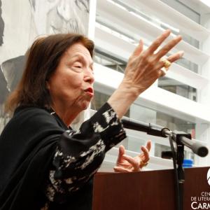 Nelida Piñón, en la inauguración del Centro Documental