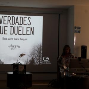 La presentación estuvo a cargo de Gabriela Juárez Piña, promotora cultural.